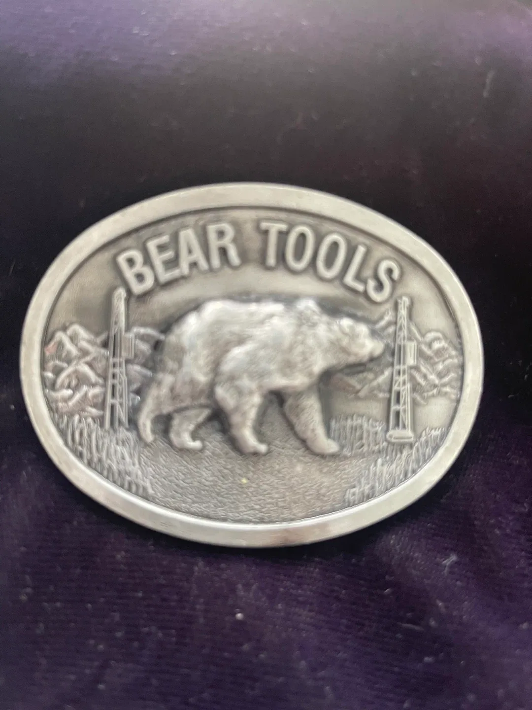 Bear Tools Belt Buckle