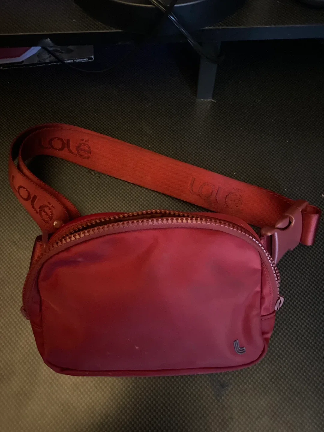 Lolë Red Belt Bag