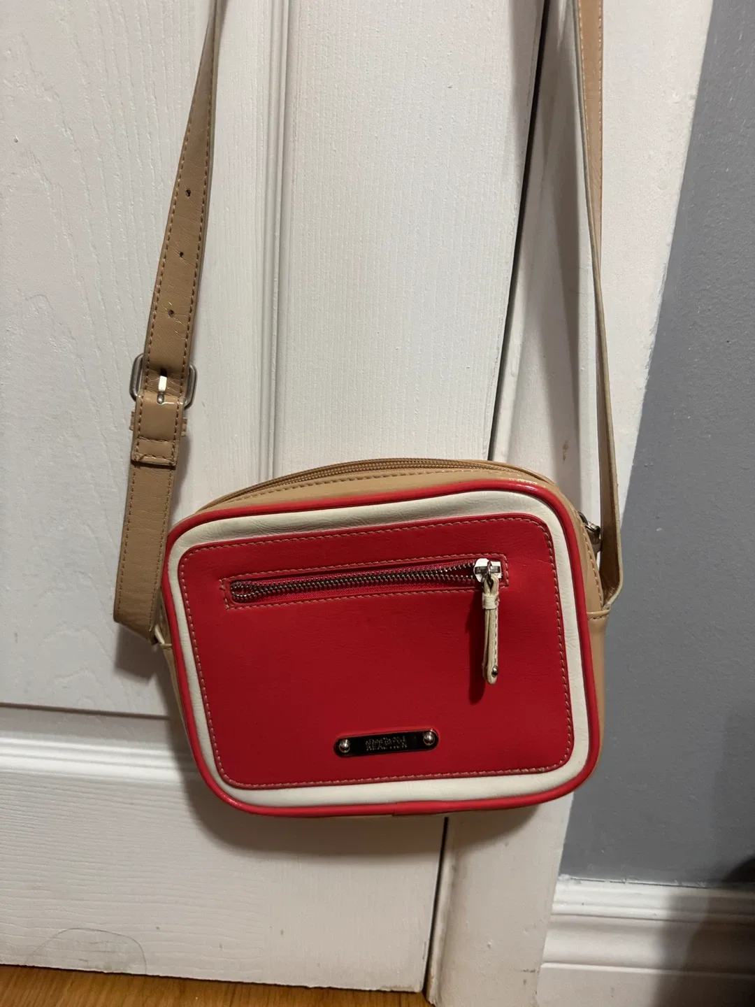 Kenneth Cole Reaction Crossbody red Purse