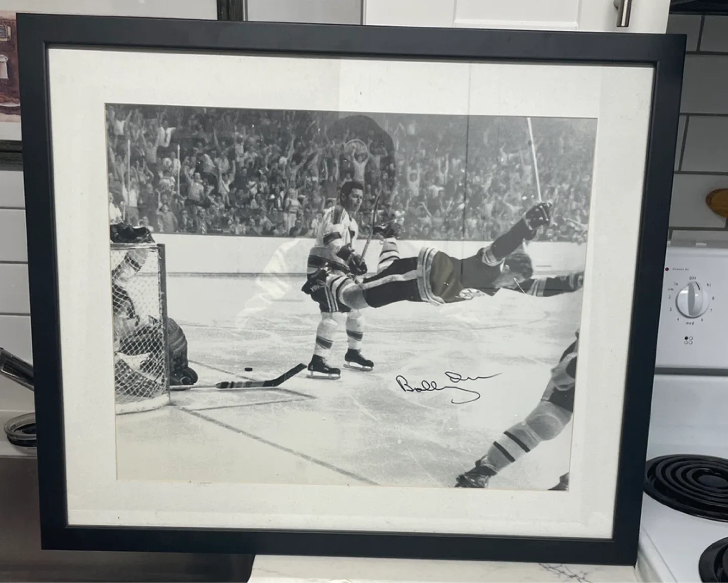 Bobby Orr Autographed Framed Photo