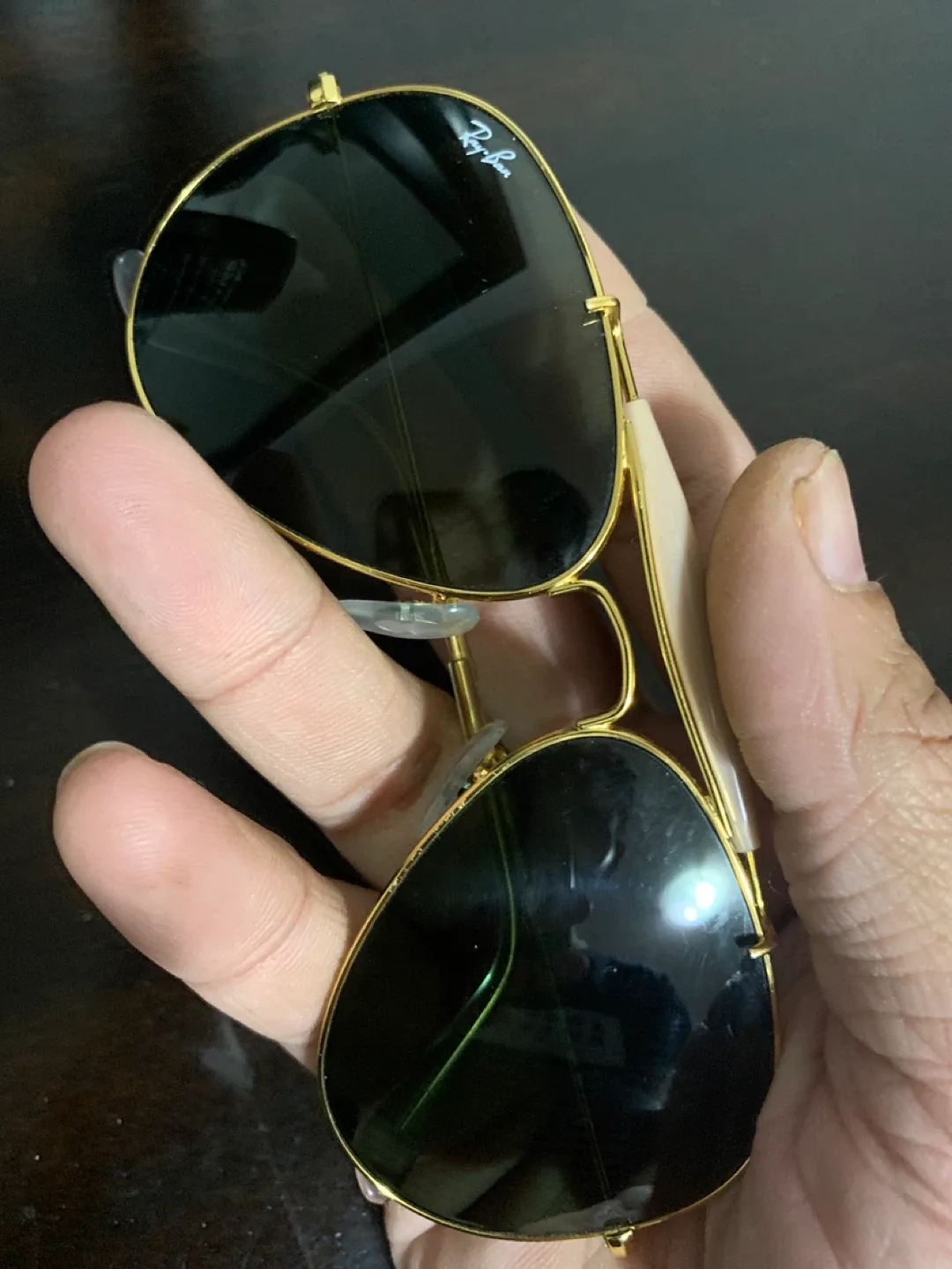 Ray-Ban Aviator Sunglasses - Gold Frame