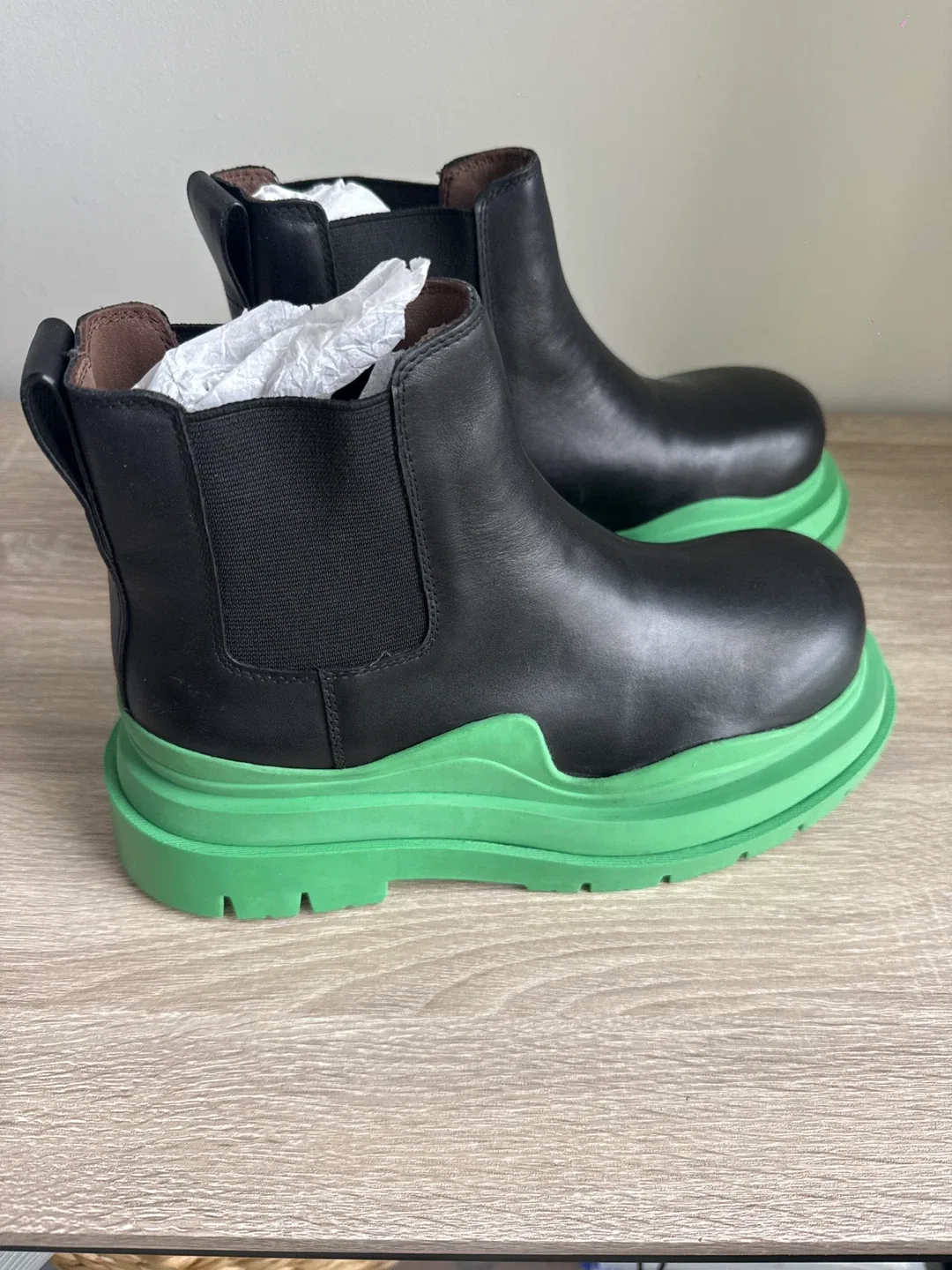 1:1, Bottega Veneta Puddle Boots, Size 42, suits to 40-41