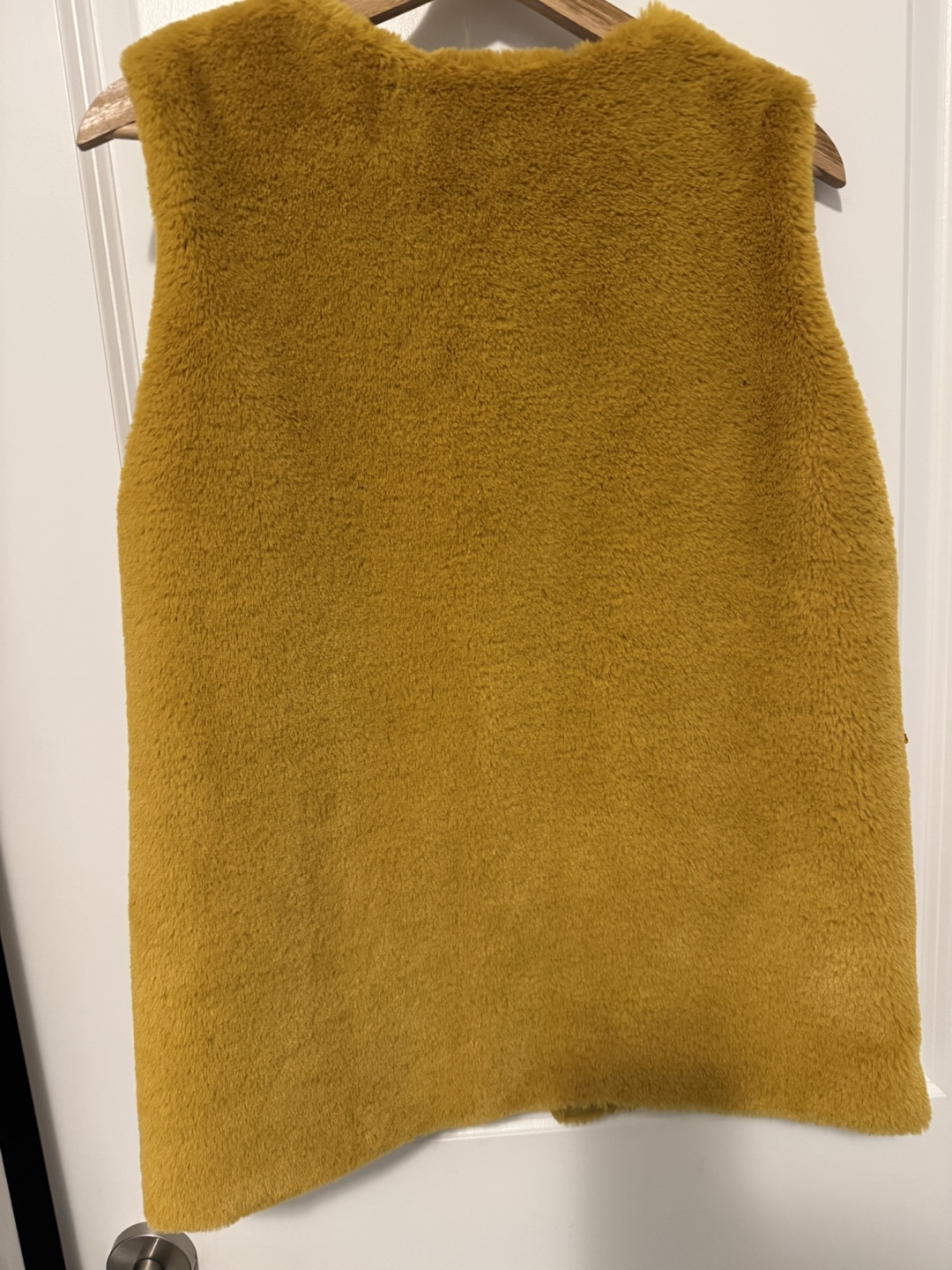 Yellow Faux Fur Vest - New Collection - photo 3