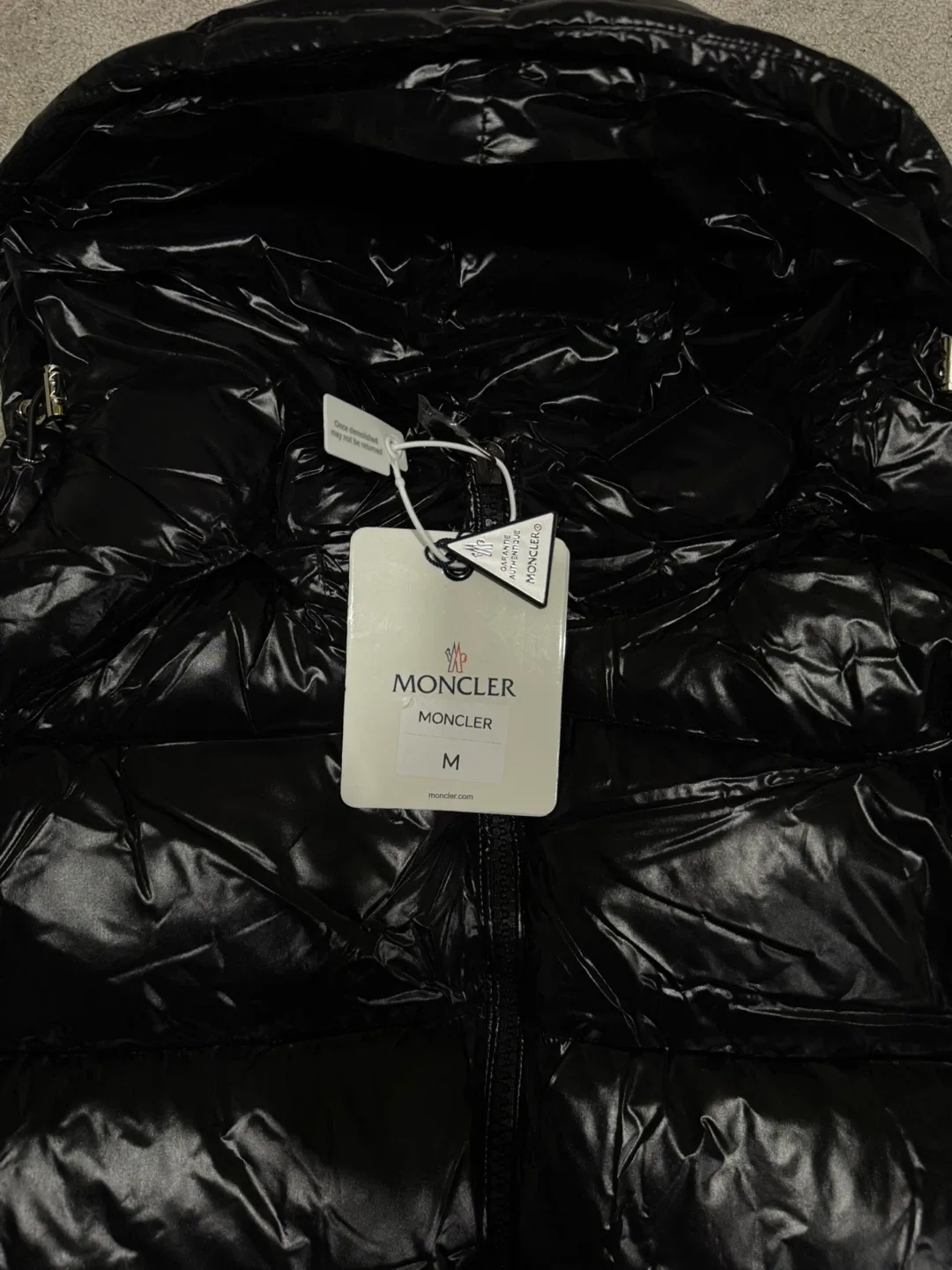 Moncler puffer Jacket - Black image indicator(2)