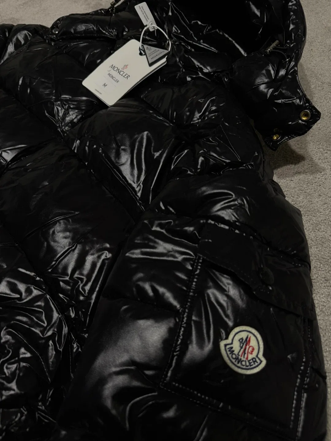 Moncler puffer Jacket - Black image indicator(4)