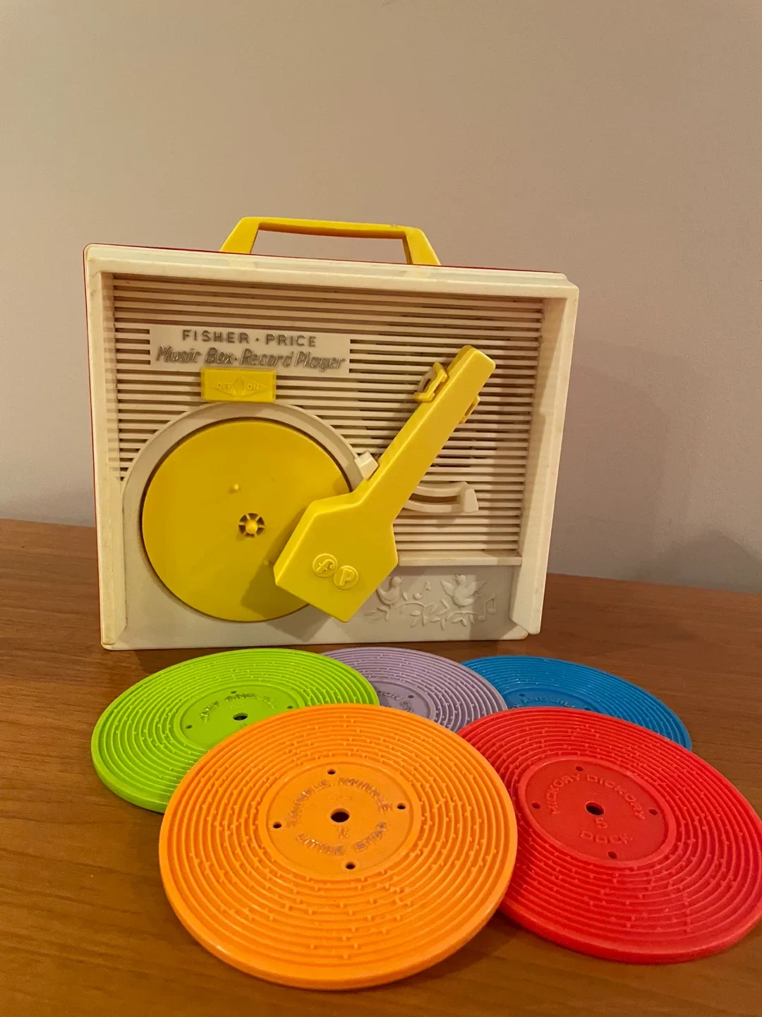 1971 Fisher-Price Music Box Record Player toy