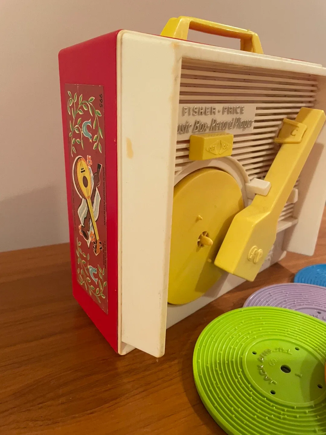1971 Fisher-Price Music Box Record Player toy image indicator(2)