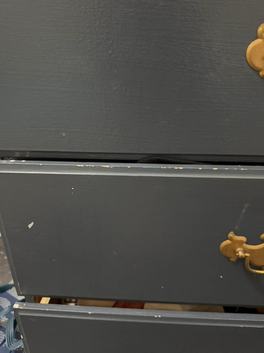 Vintage Dark Grey Chest of Drawers image indicator(2)