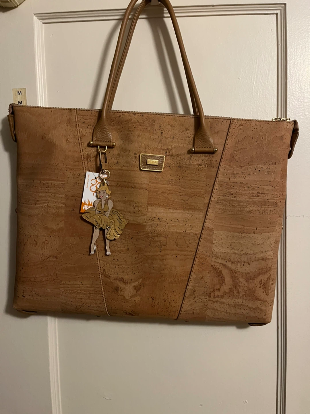 Marilyn Monroe Cork Tote Bag