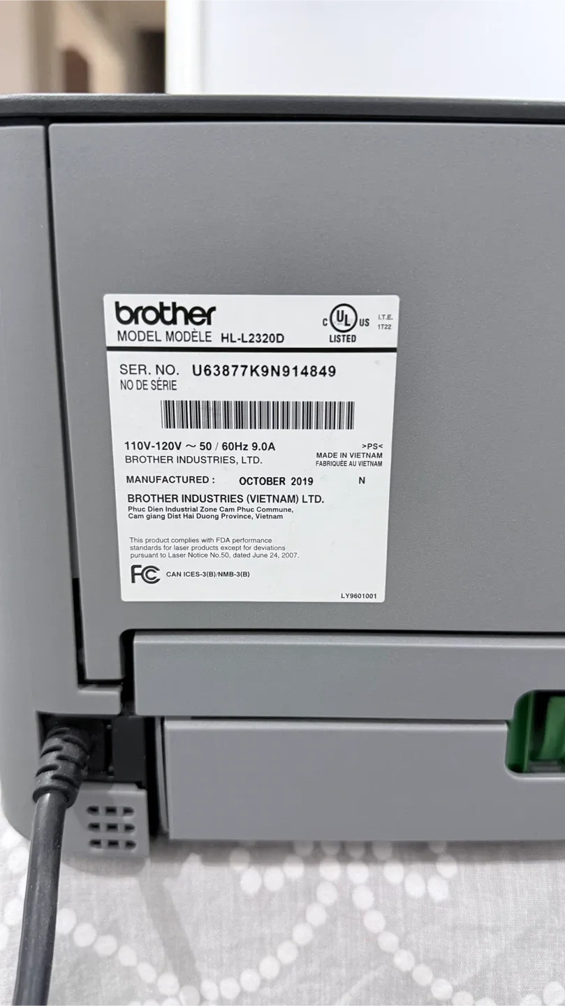 Brother HL-L2320D Laser Printer image indicator(2)