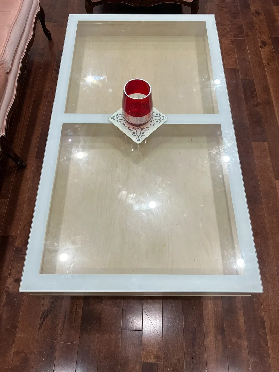 Glass Top Coffee Table
