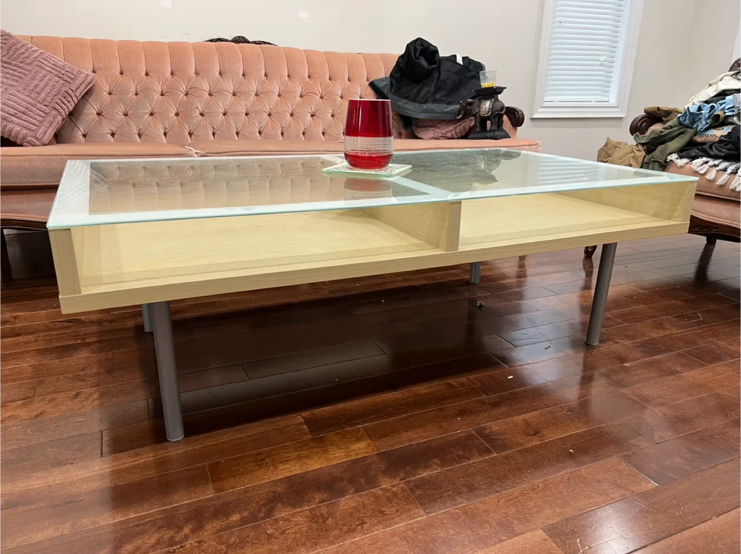 Glass Top Coffee Table image indicator(2)