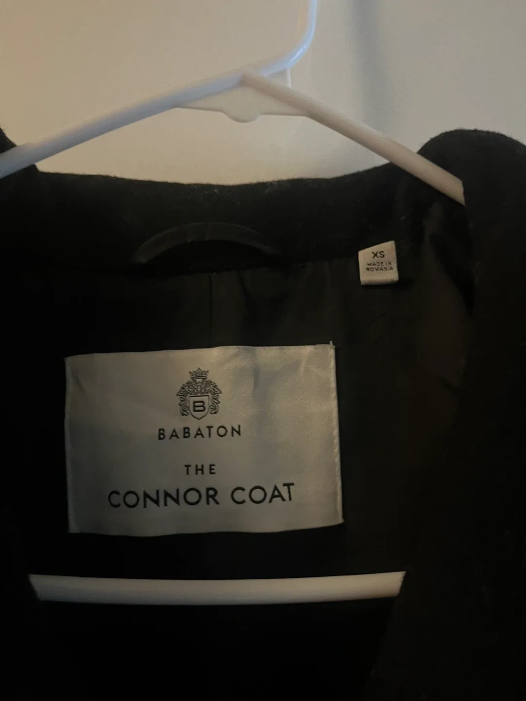 Babaton The Connor Coat - Black, XS image indicator(3)