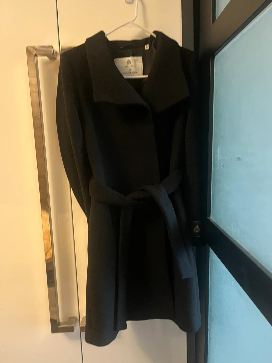 Babaton The Connor Coat - Black, XS