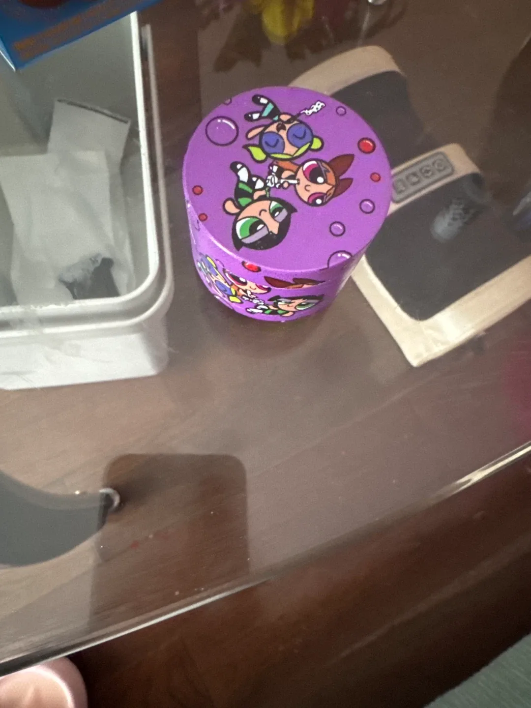 Powerpuff Girls Purple Container spice grinder