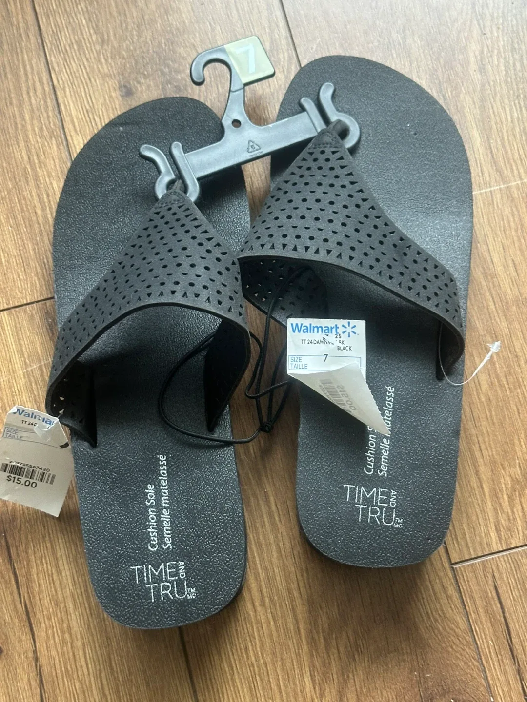 Women’s Black Sandals - Size 7