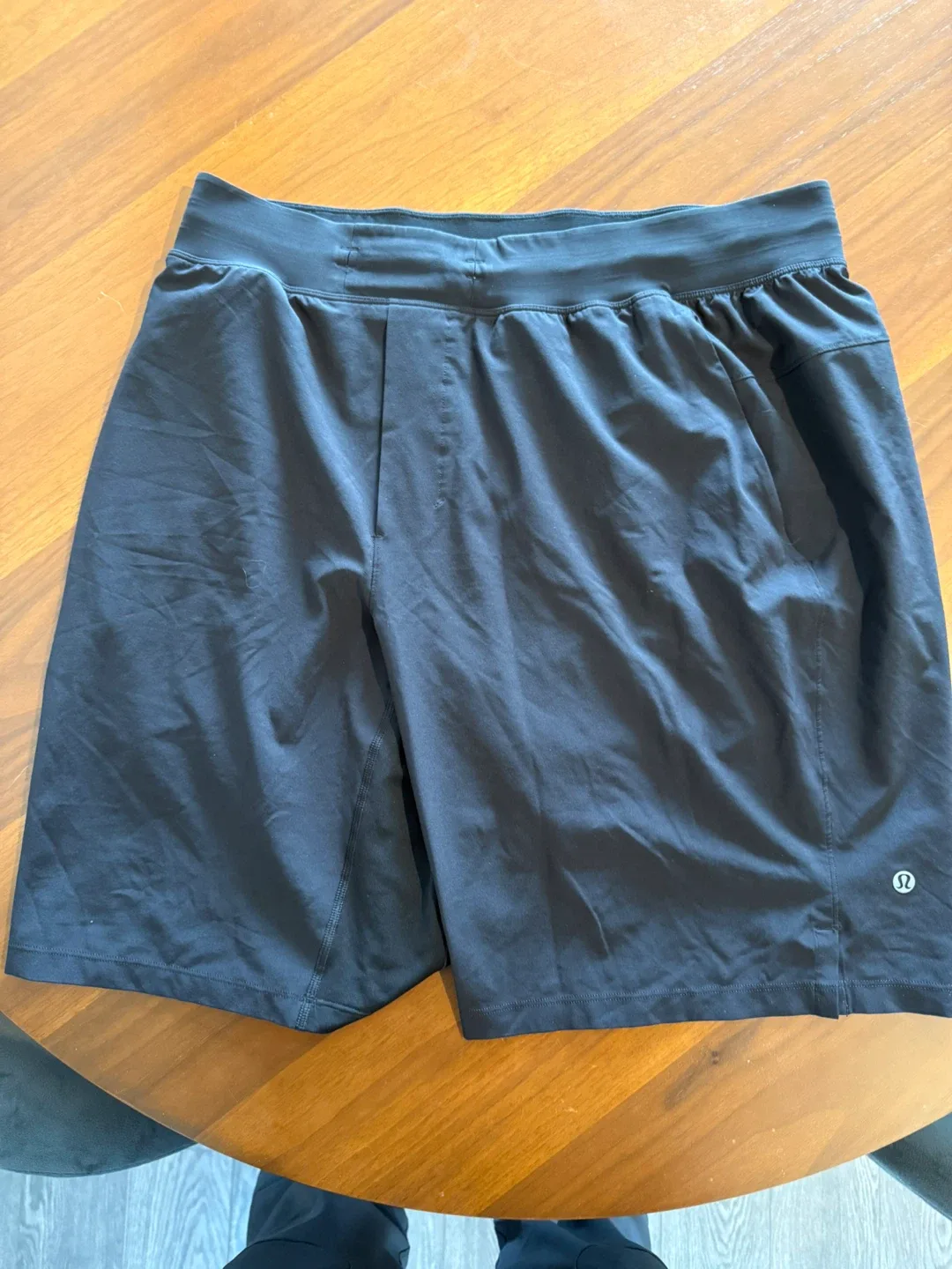 Lululemon Men’s Black T.H.E Linerless Short 9” - Largre