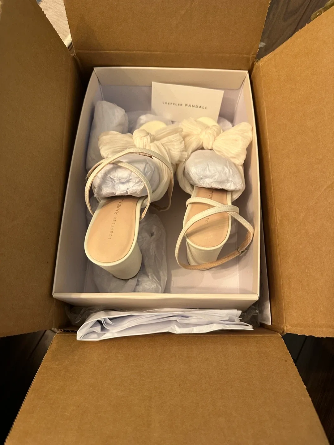 Loeffler Randall Natalia Pearl Platform Bow Heel, Size 6.5 image indicator(2)