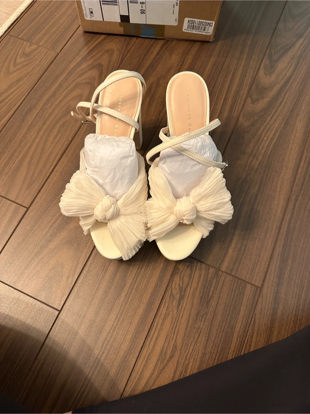 Loeffler Randall Natalia Pearl Platform Bow Heel, Size 6.5 - photo 3