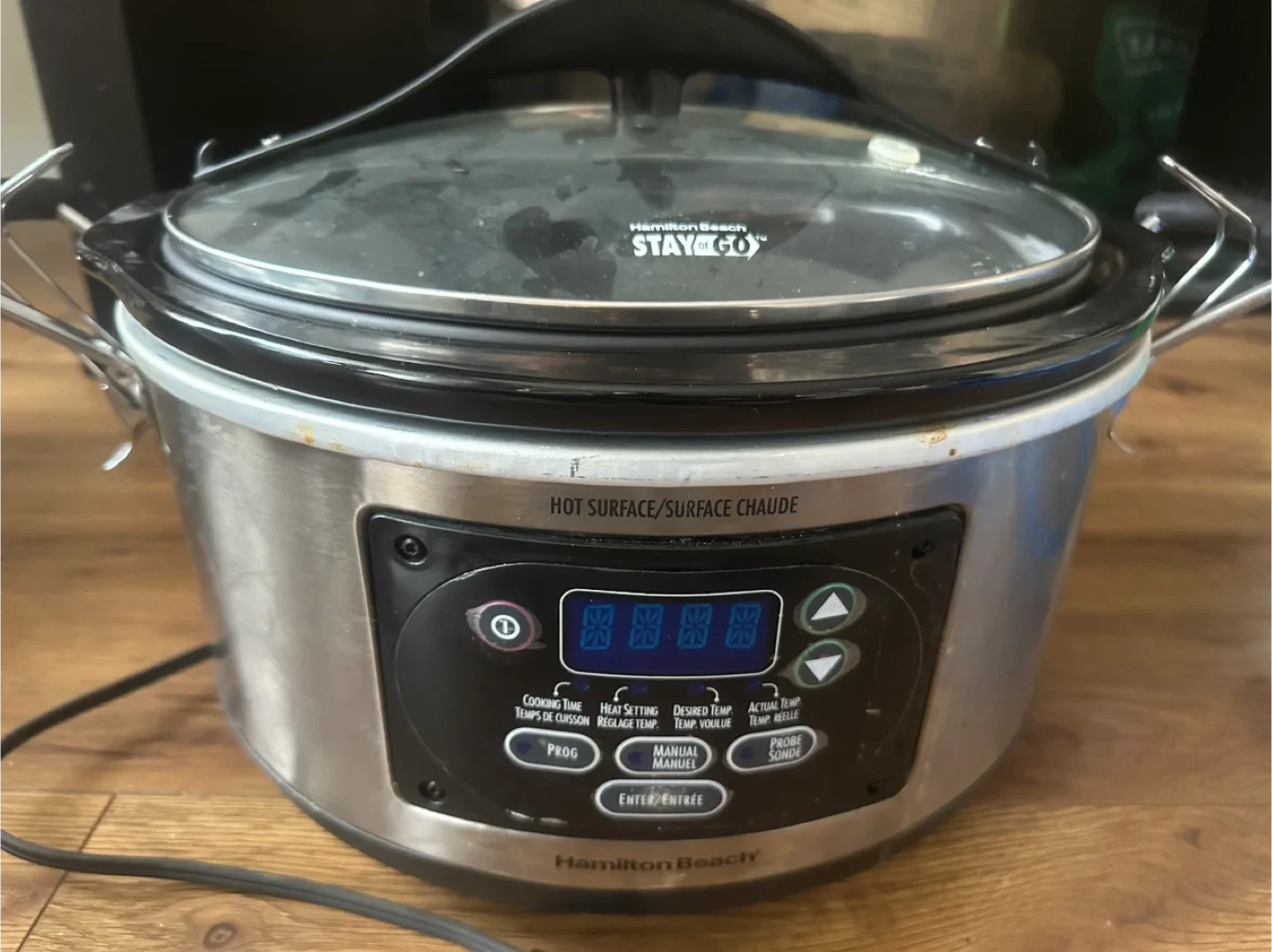 Hamilton Beach Stay or Go Slow Cooker