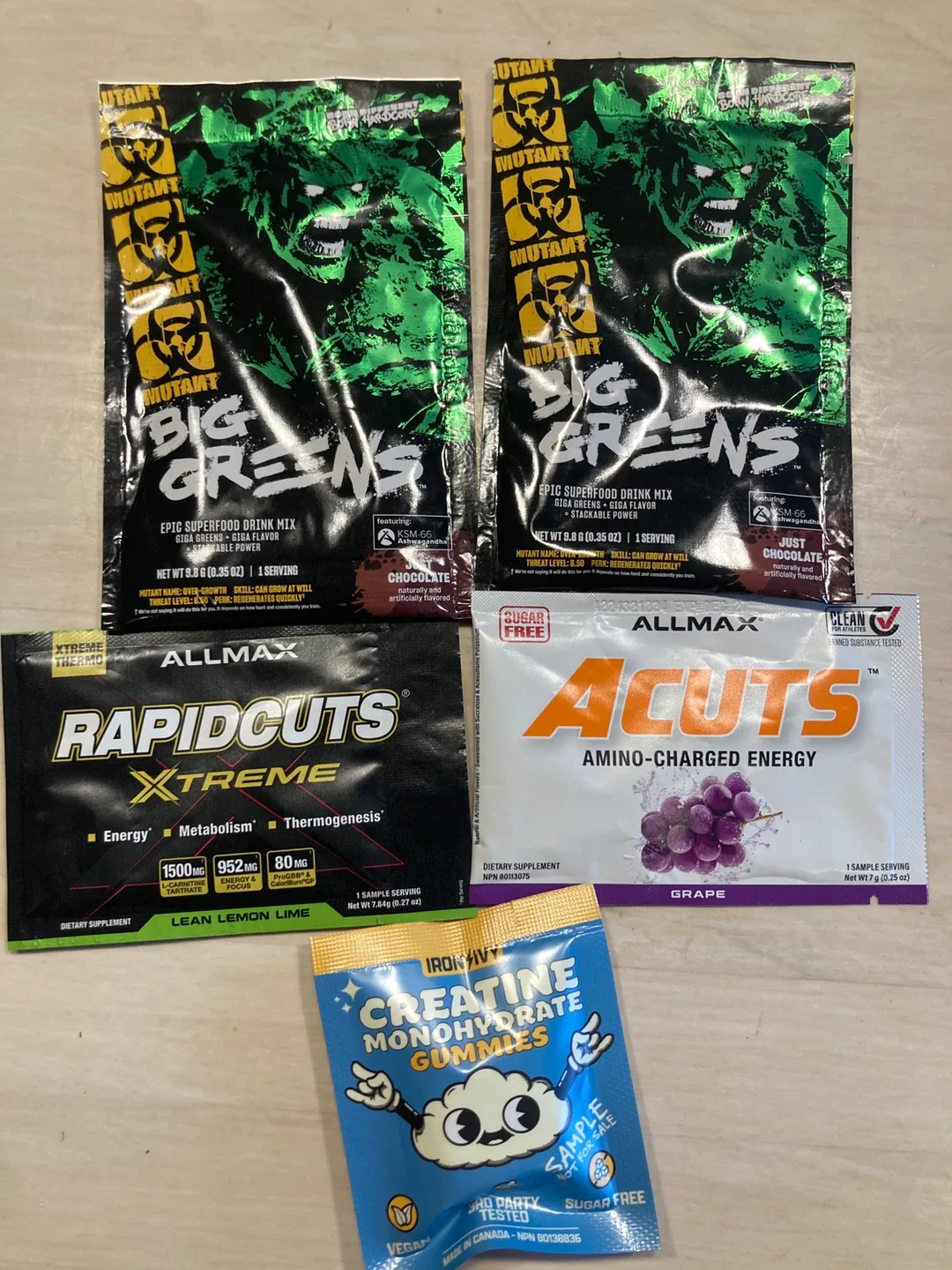 5 sample size products for fitness buffs