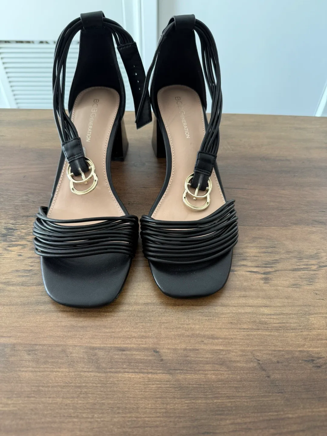 BCBGeneration Black Heels - Size 8