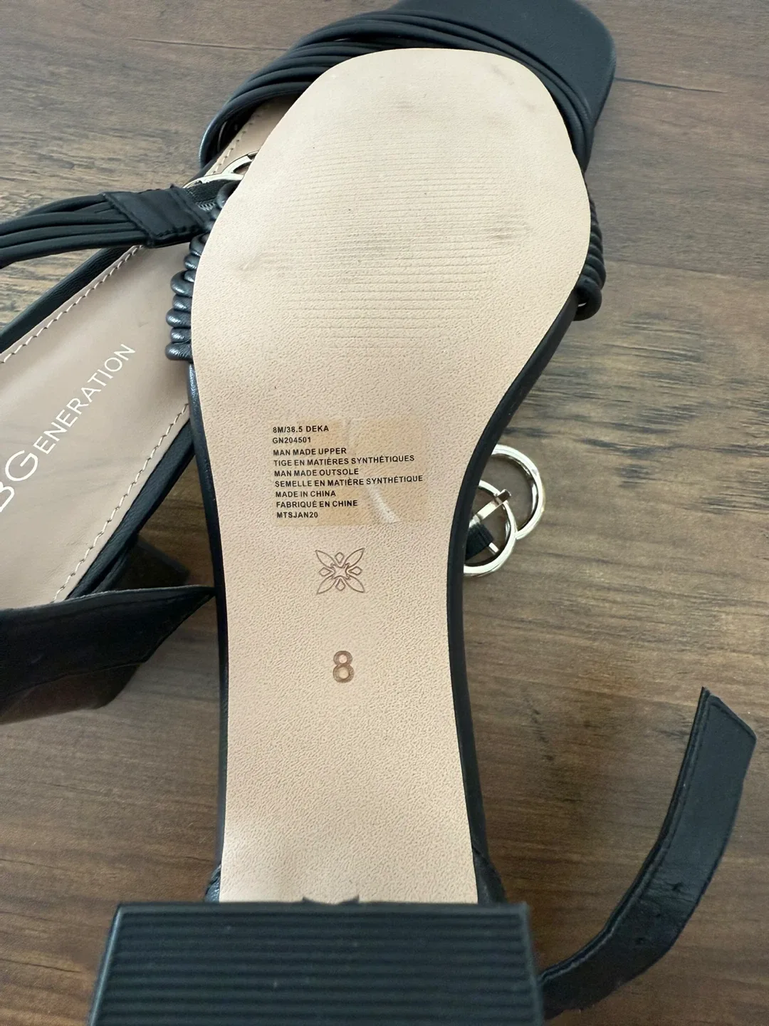 BCBGeneration Black Heels - Size 8 image indicator(5)