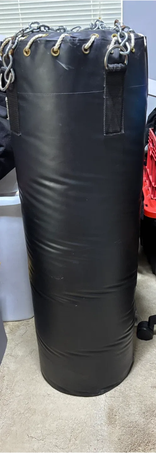 Impact Fitness Black Punching Bag