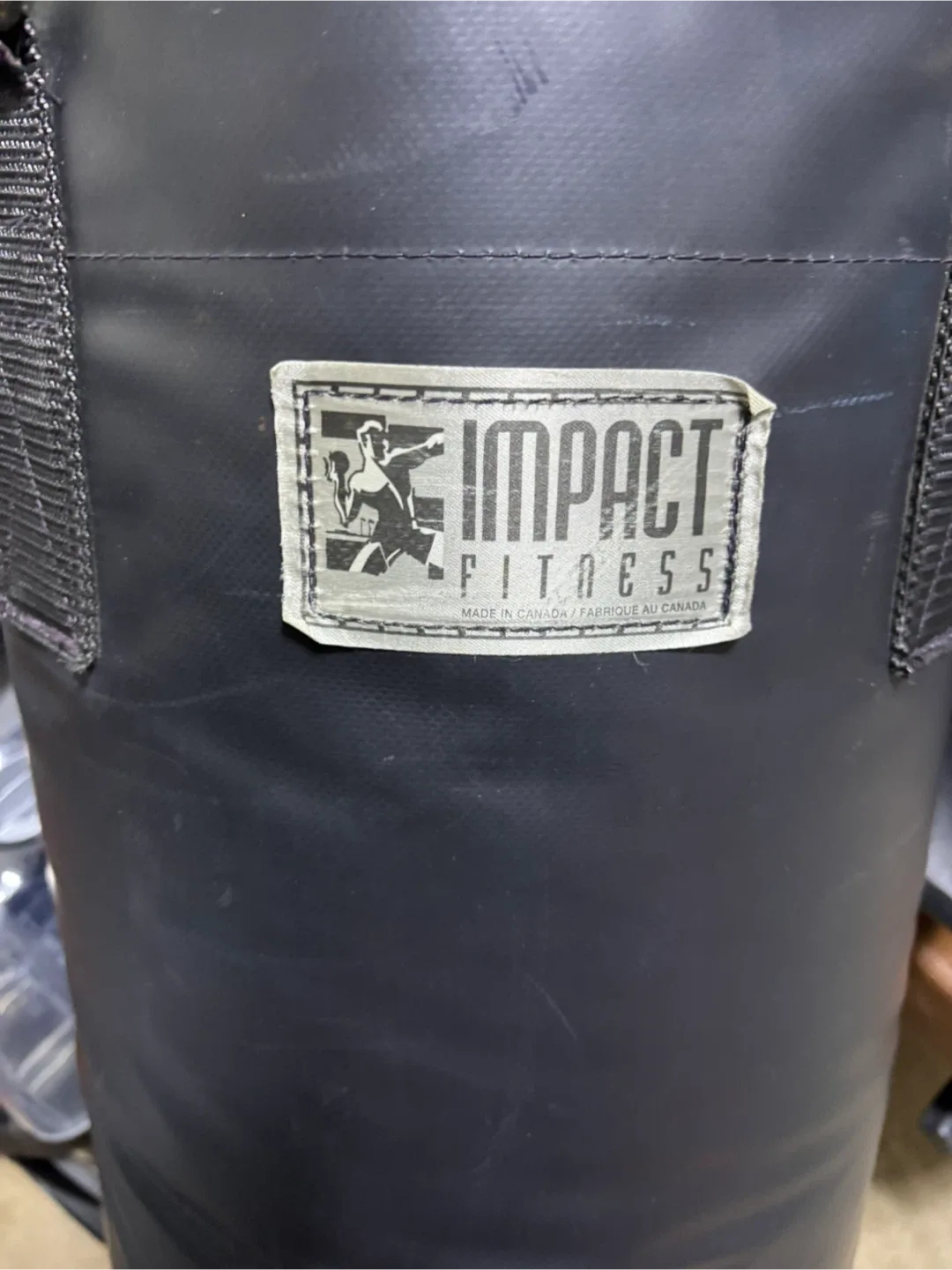 Impact Fitness Black Punching Bag image indicator(2)