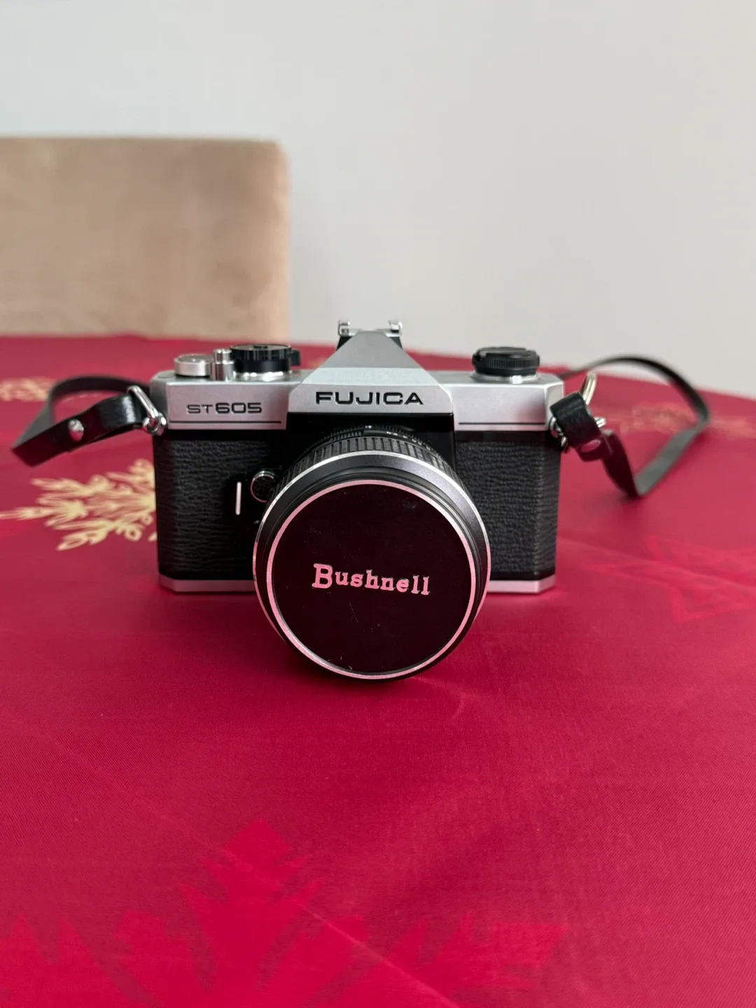 Fujica ST605 Film Camera Two Lenses (35mm and 135mm)