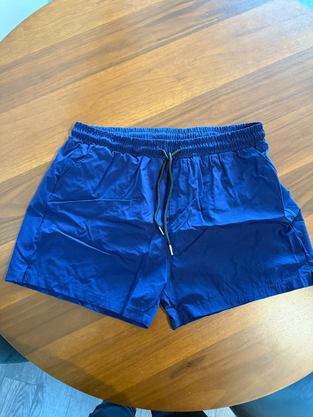 Mens Coofcandy Blue Swim Trunks - Large