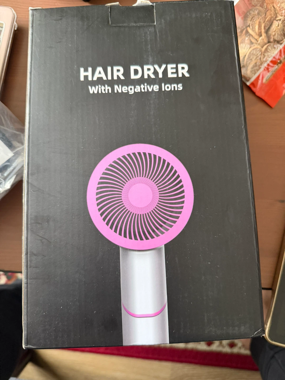 Lostrain 1800W Negative Ion Hair Dryer - Grey - photo 2