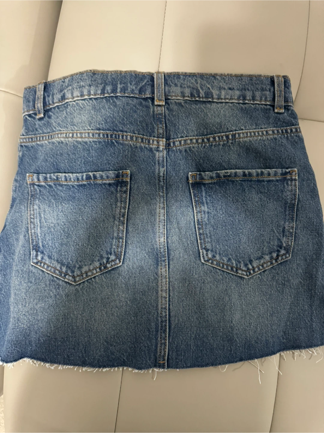Collusion Denim Mini Skirt - Size US 2 - photo 2
