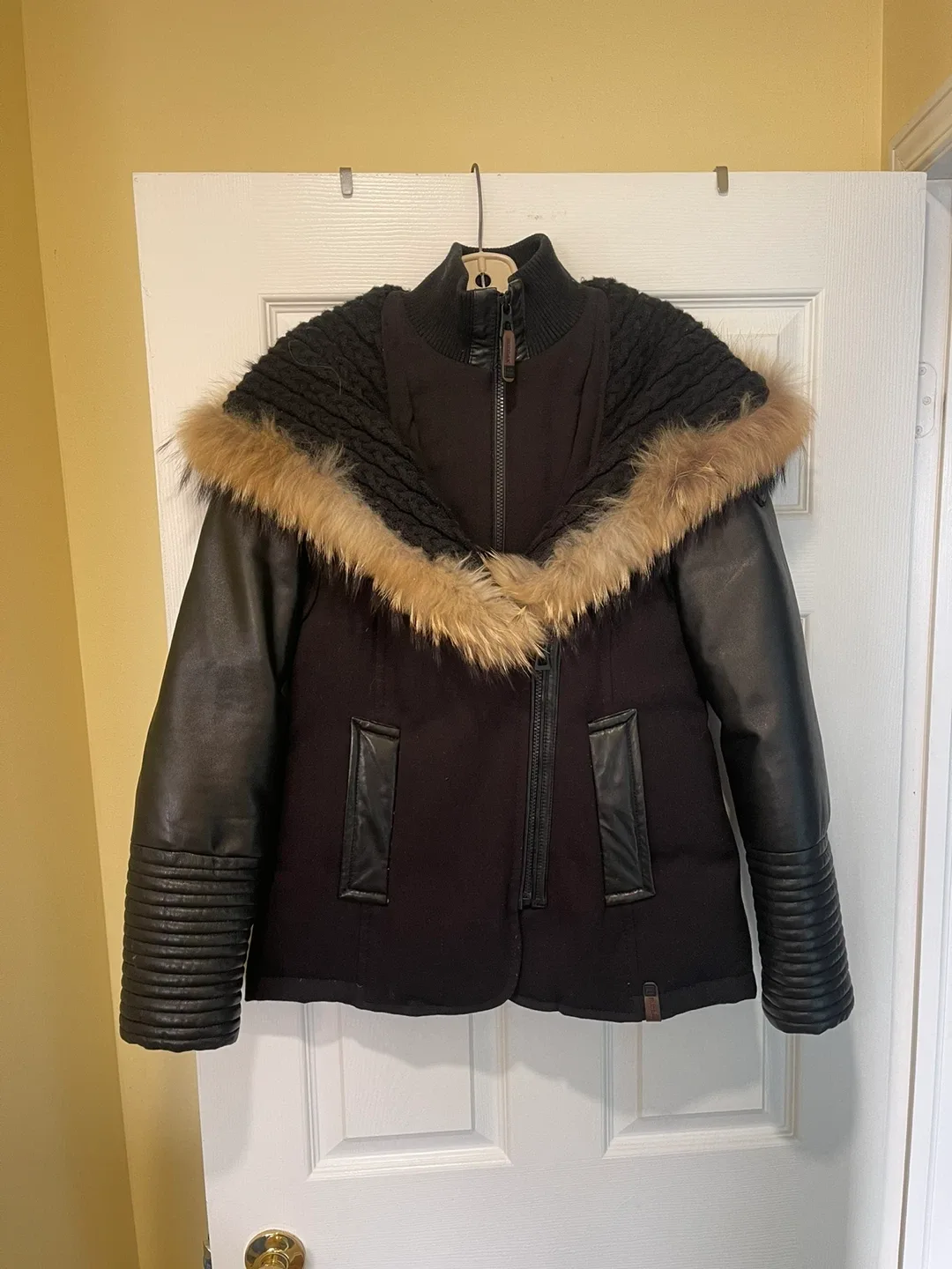 RUDSAK Women Fur Trim Jacket