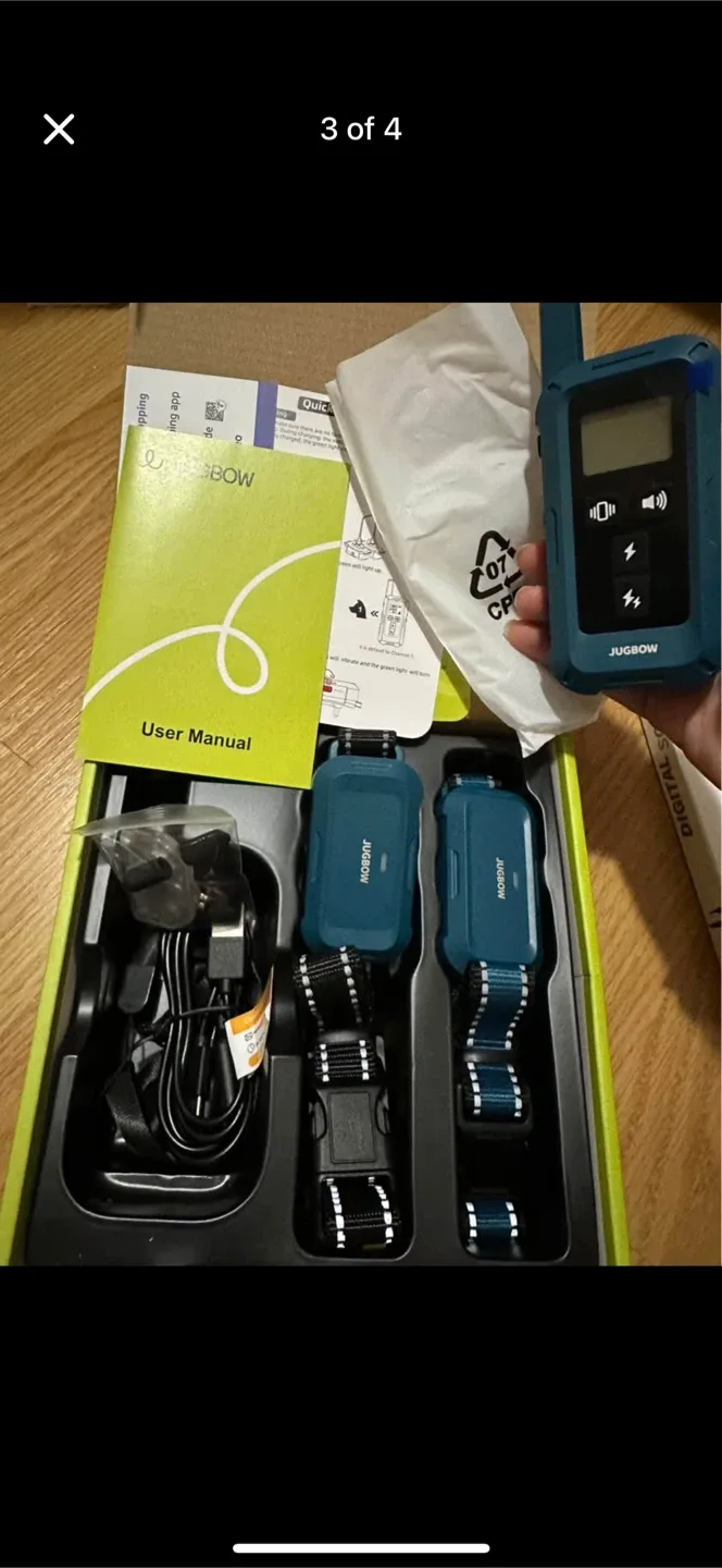 JUGOBOW DT-682 Dog Training Collar - New in Box! image indicator(2)