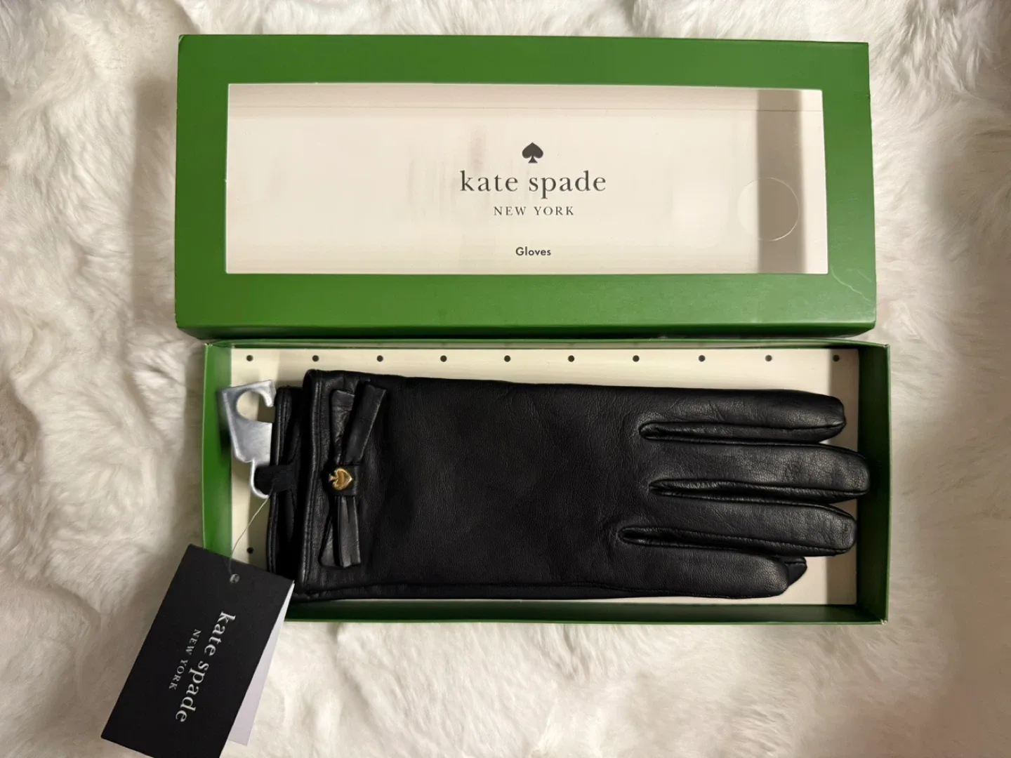 Kate Spade Leather Gloves - New in Box