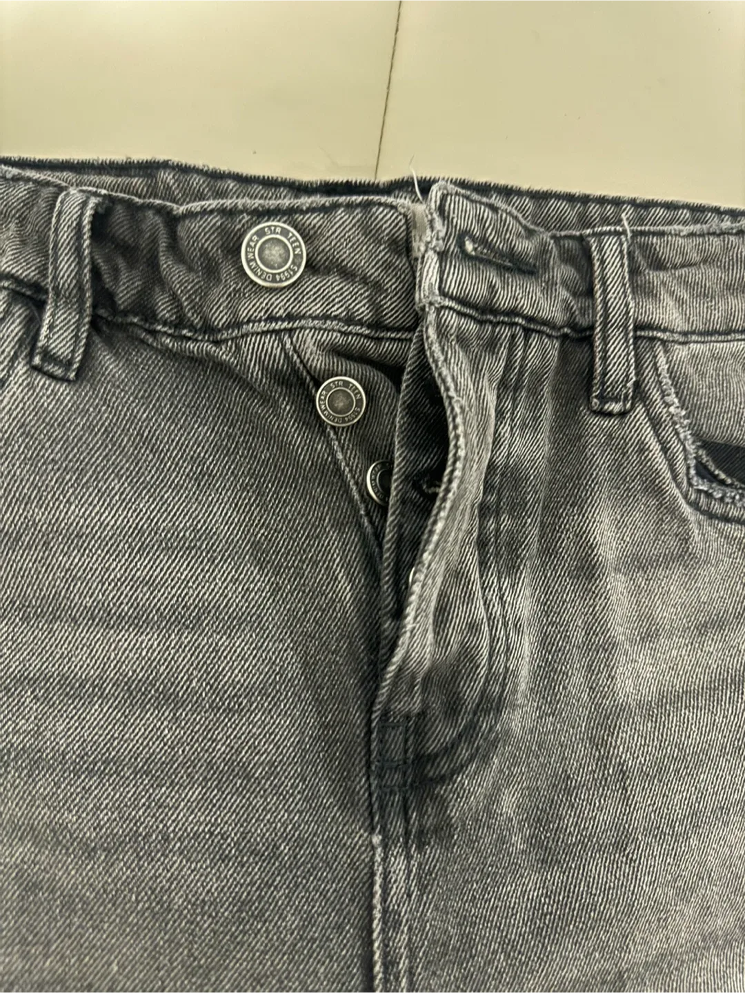 STR Grey/Brown Jeans - Size 32