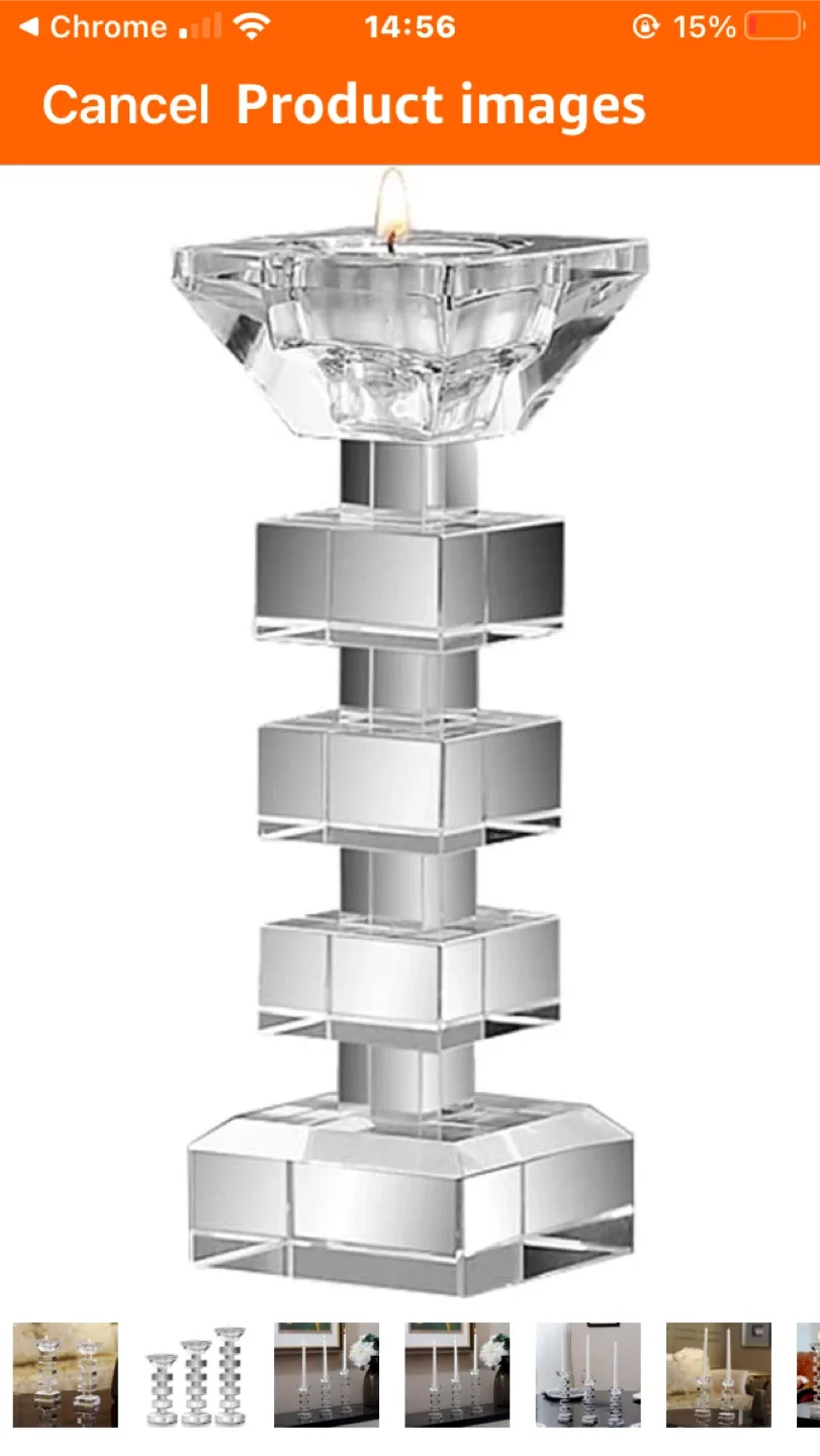 Crystal Candle Holders image indicator(8)