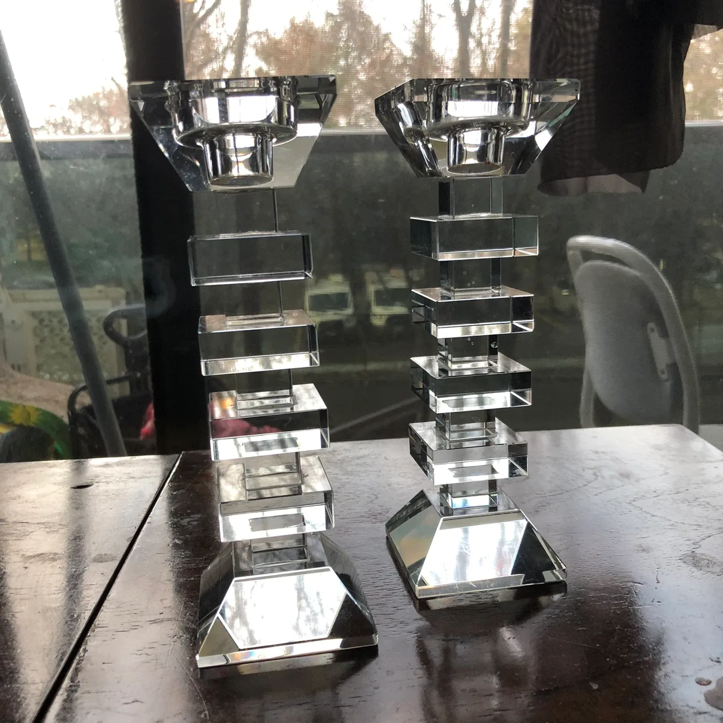 Crystal Candle Holders