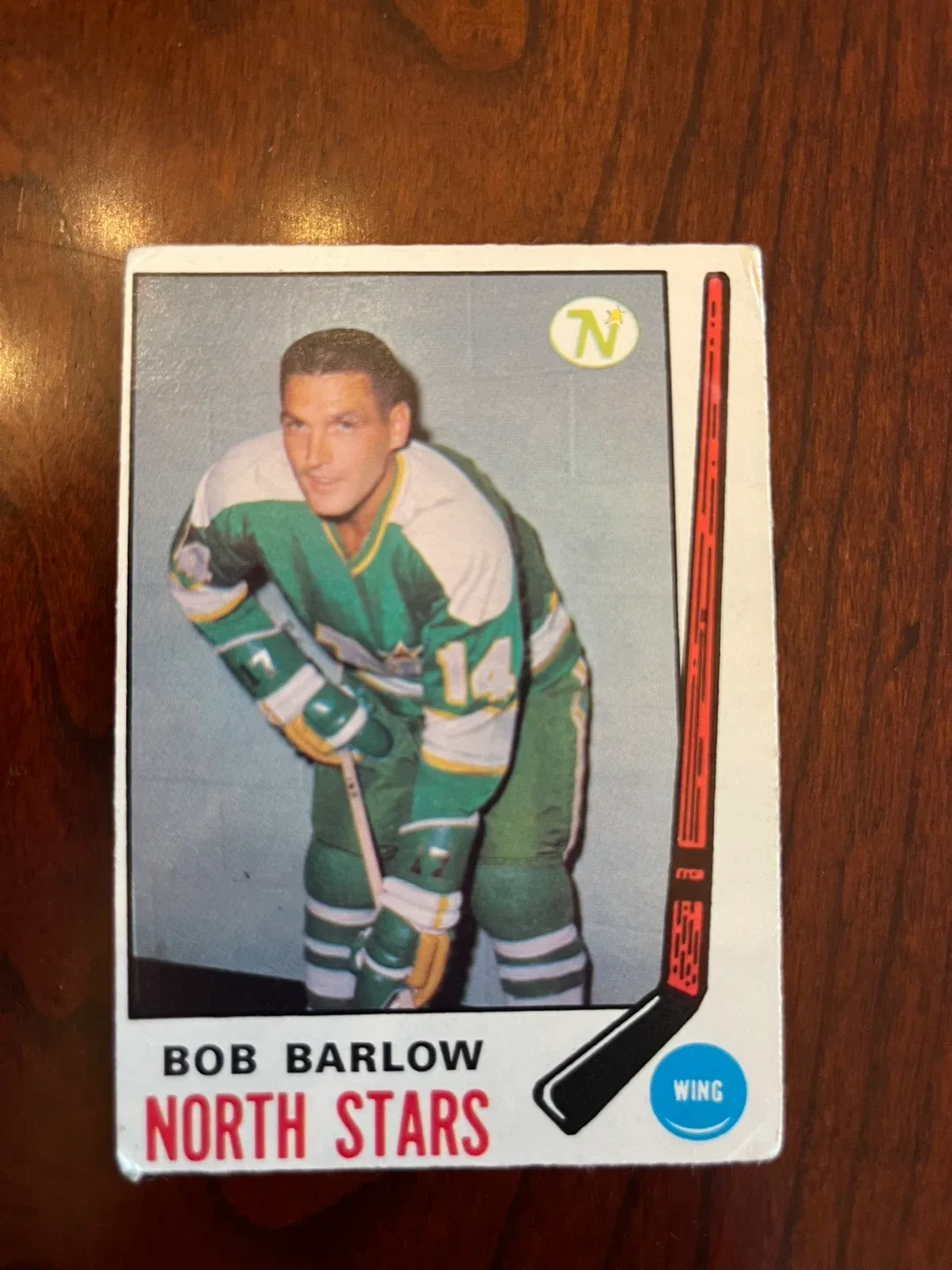 1969 O-Pee-Chee #196 Bob Barlow North Stars