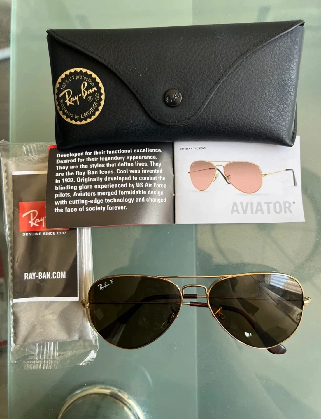 RayBan Aviator Sunglasses image indicator(2)