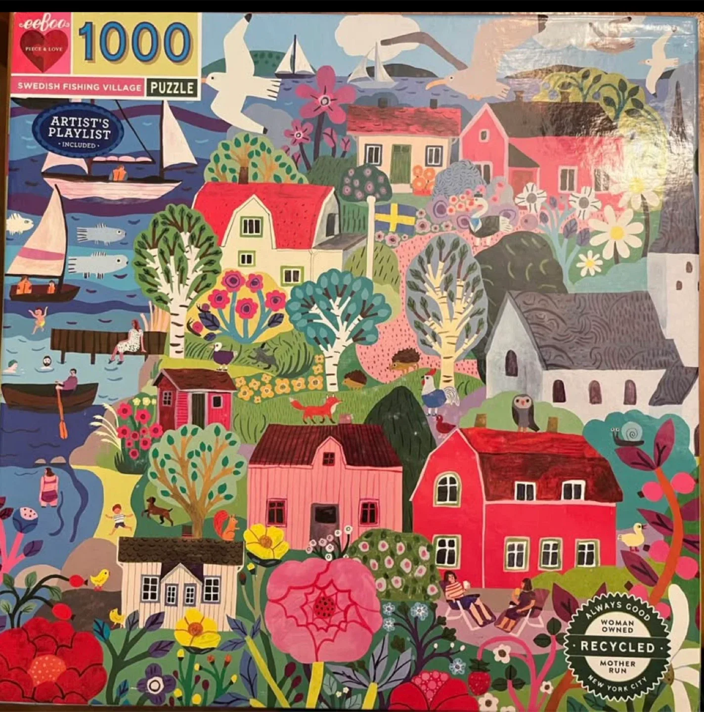 Assorted 1000 Piece Puzzles image indicator(3)