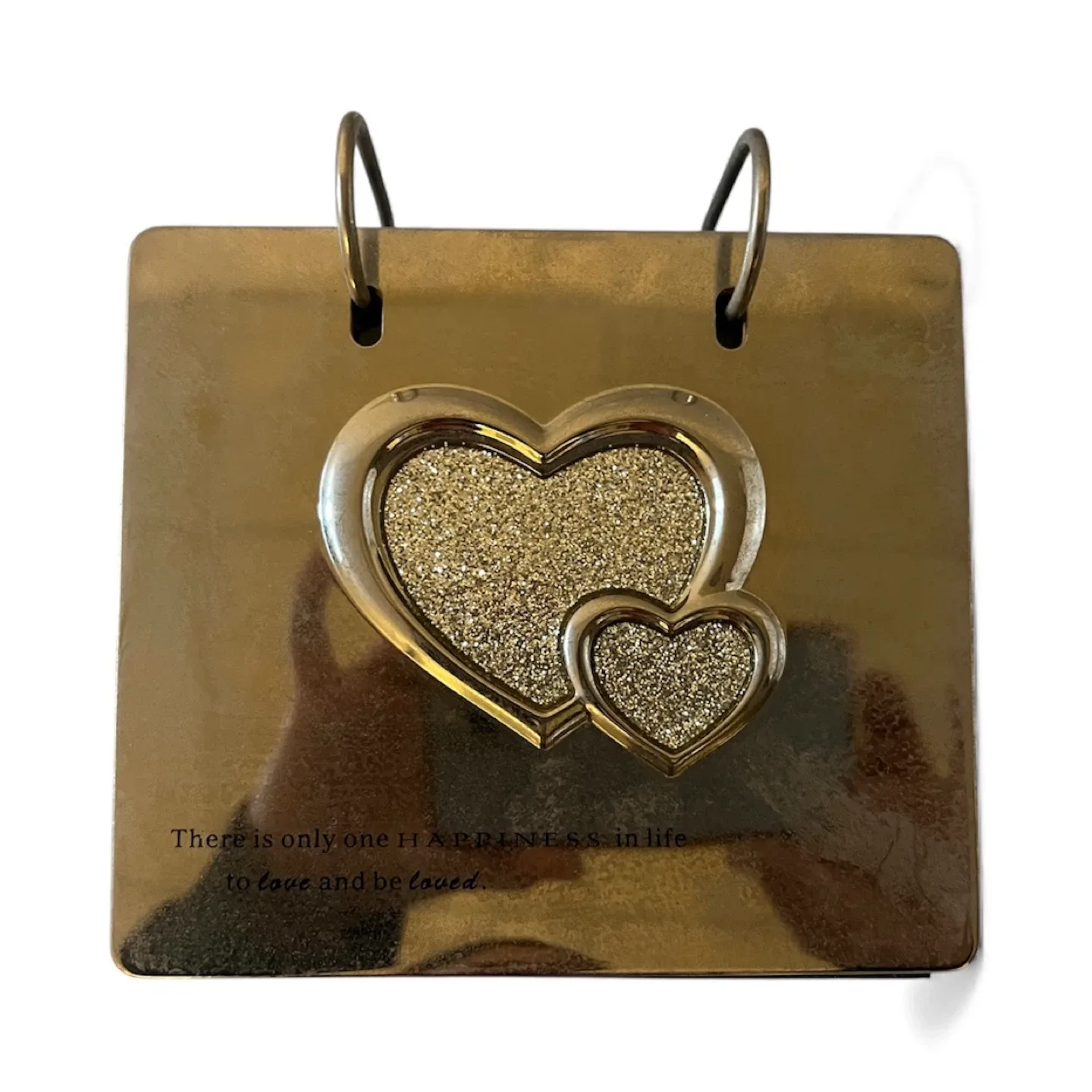 Gold Heart Decoration picture album