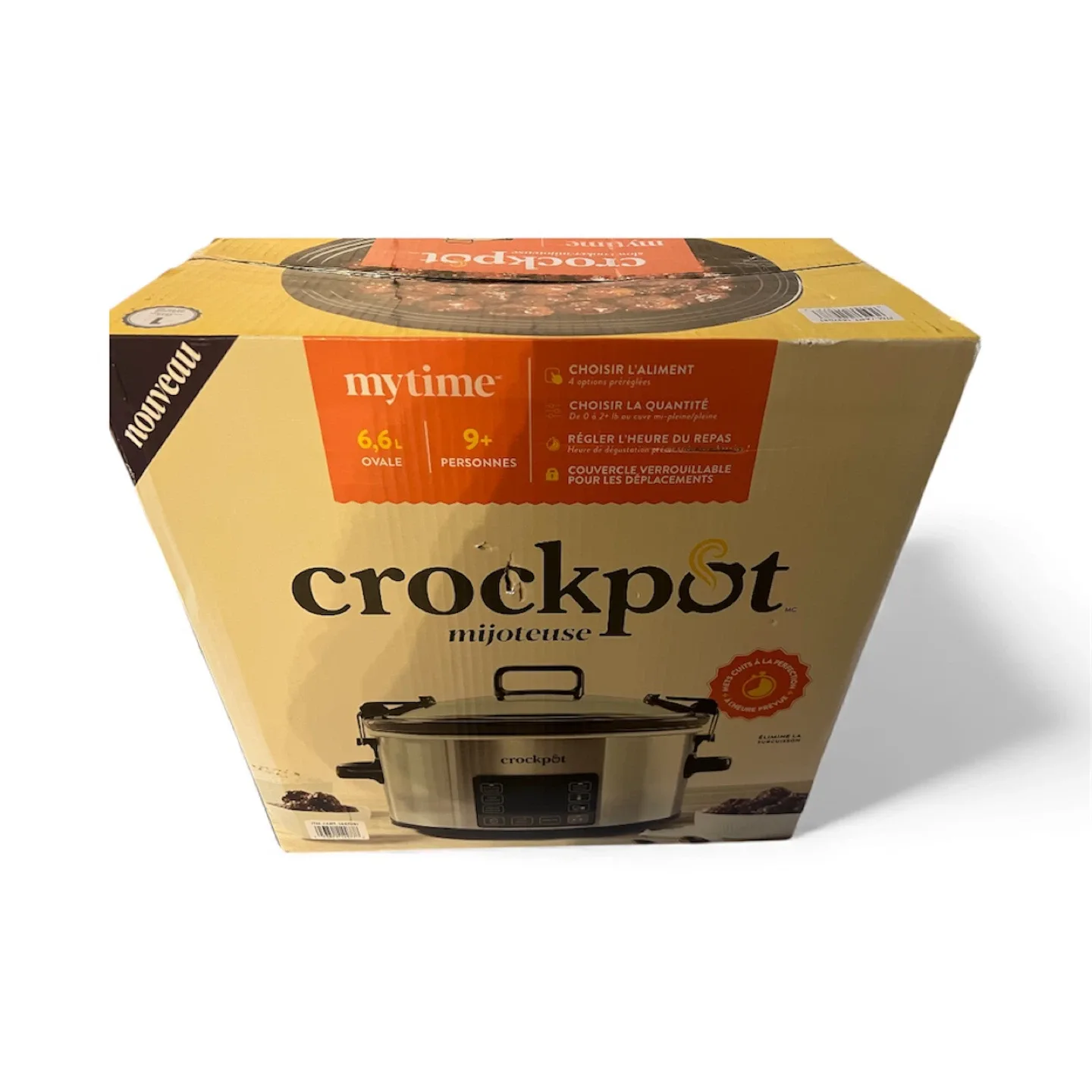 Crockpot MyTime 6.6L Slow Cooker - New in Box!