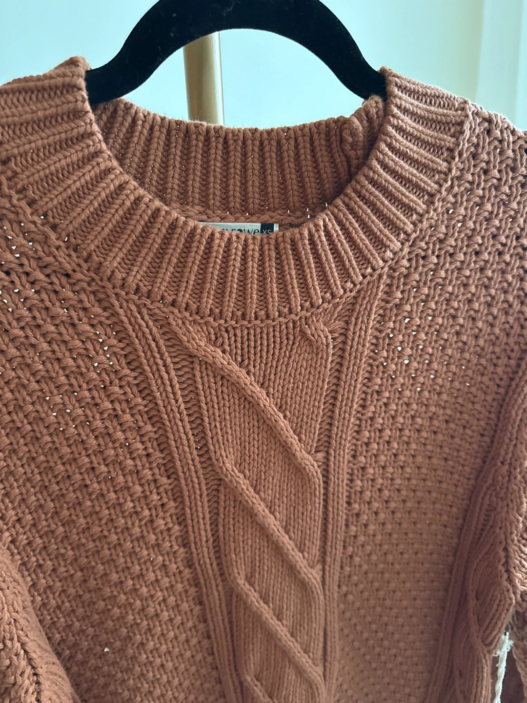 *NWT*Jackson Rowe Cable Knit Sweater XS - photo 2