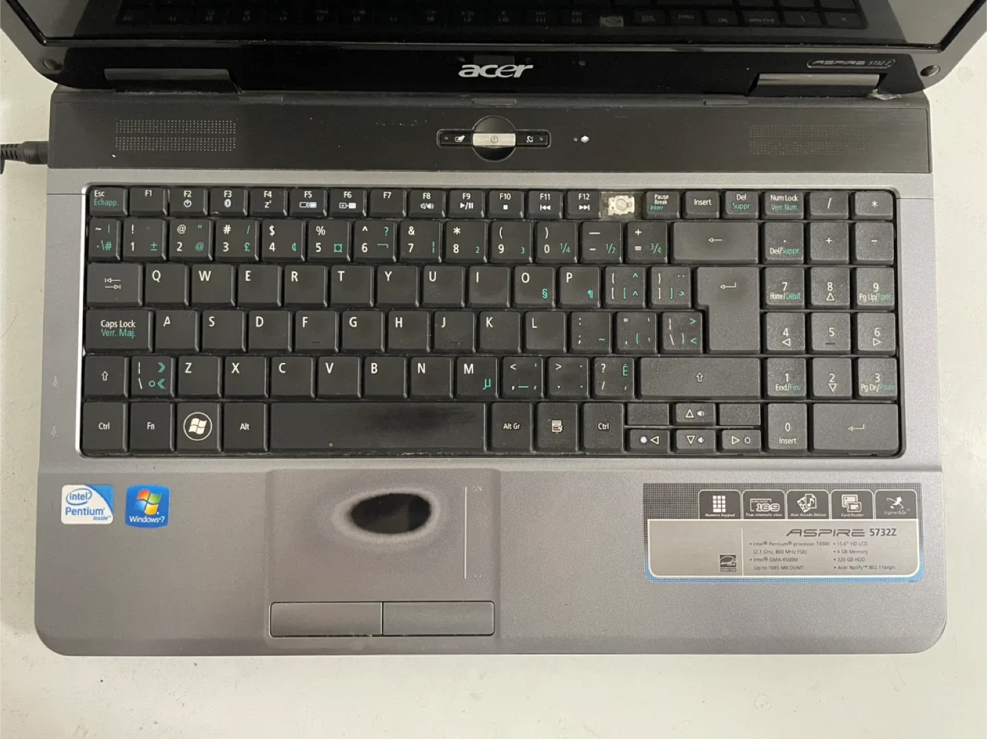 Acer Aspire 5732Z Laptop image indicator(3)