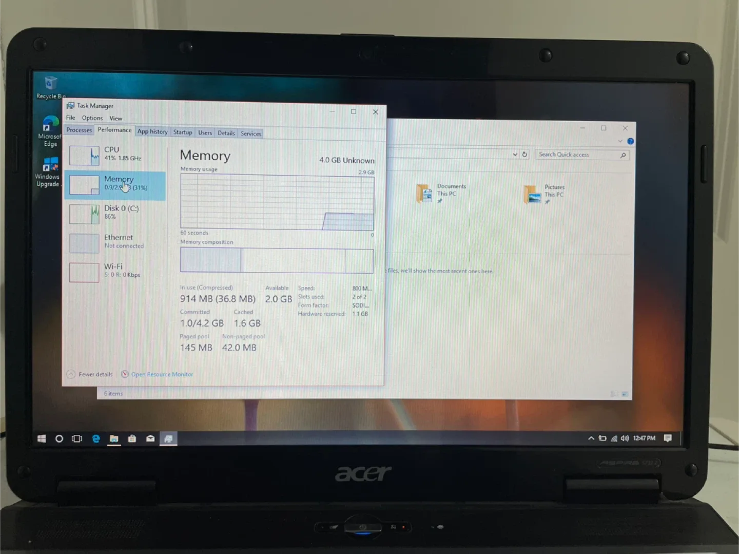 Acer Aspire 5732Z Laptop image indicator(9)
