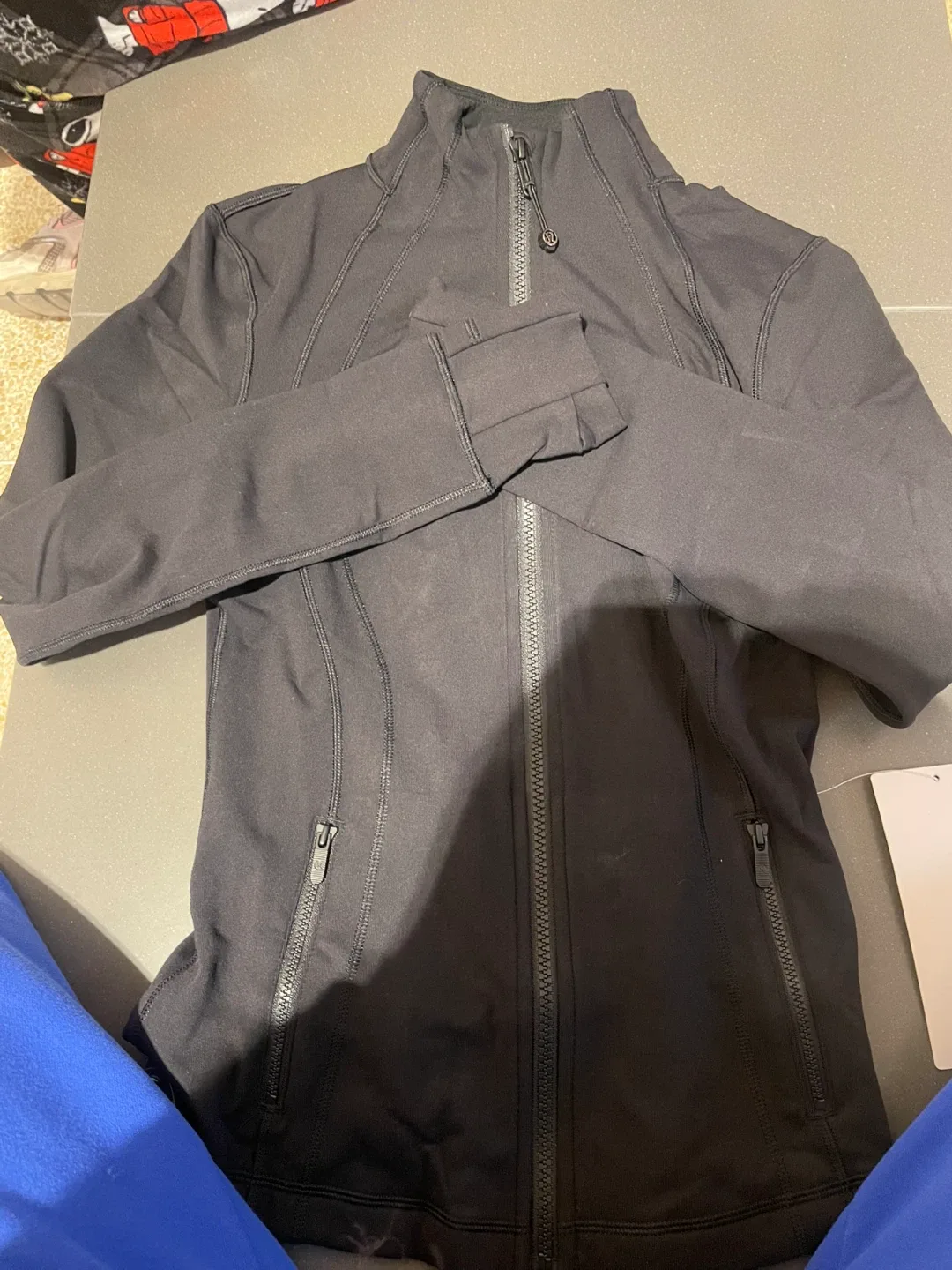 Lululemon Define Jacket *Luon Black Size 4 image indicator(4)