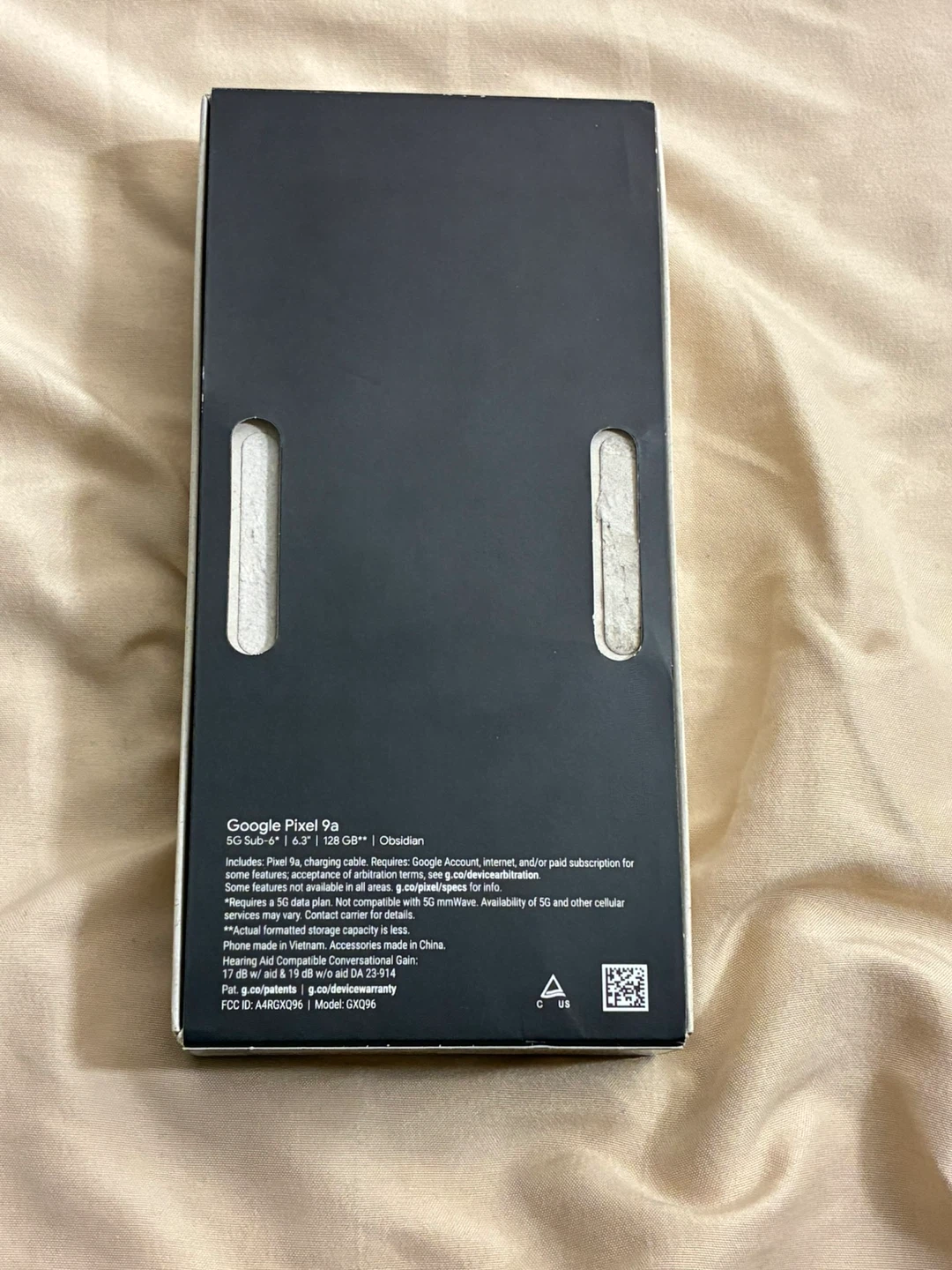 Google Pixel 9a – 128GB – Obsidian Fully  unlocked - photo 2