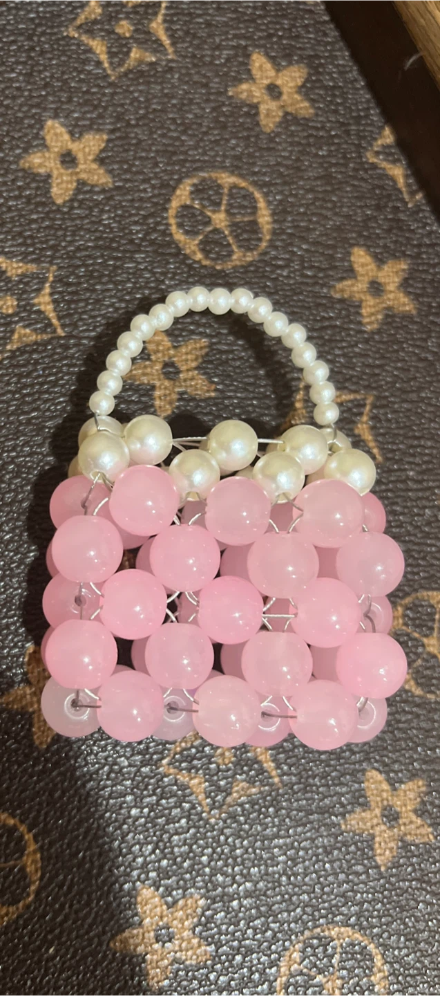 Buy 3 get 1 free❤️Handmade Beaded Keychain And Bag Charm - photo 5